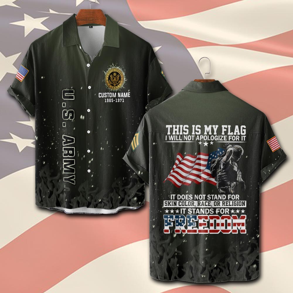 US Army – Short Sleeve Button Shirt