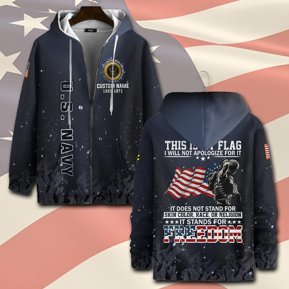 US Navy – Zip Hoodie