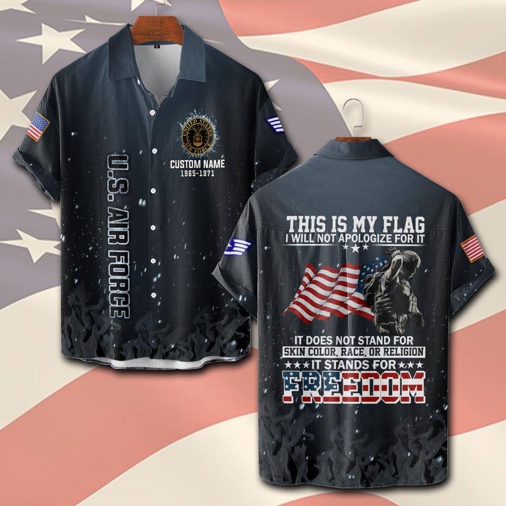 US Air Force – Short Sleeve Button Shirt