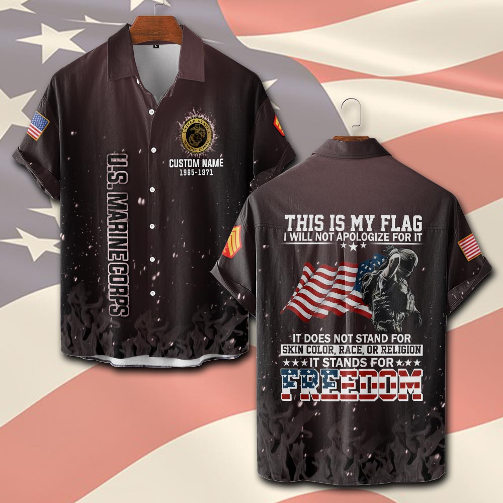 US Marine Corps – Short Sleeve Button Shirt