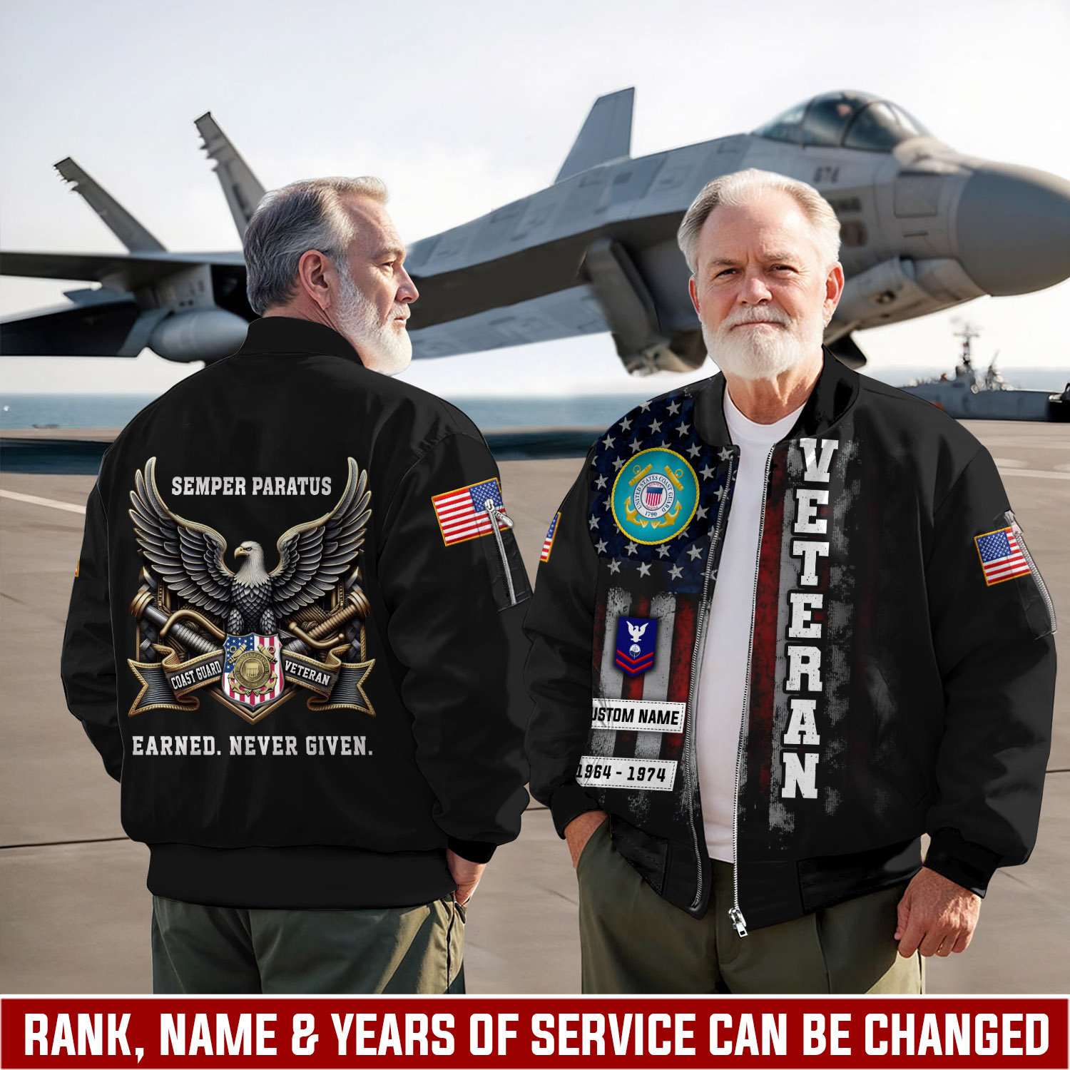 U.S COAST GUARD – BOMBER JACKET 2