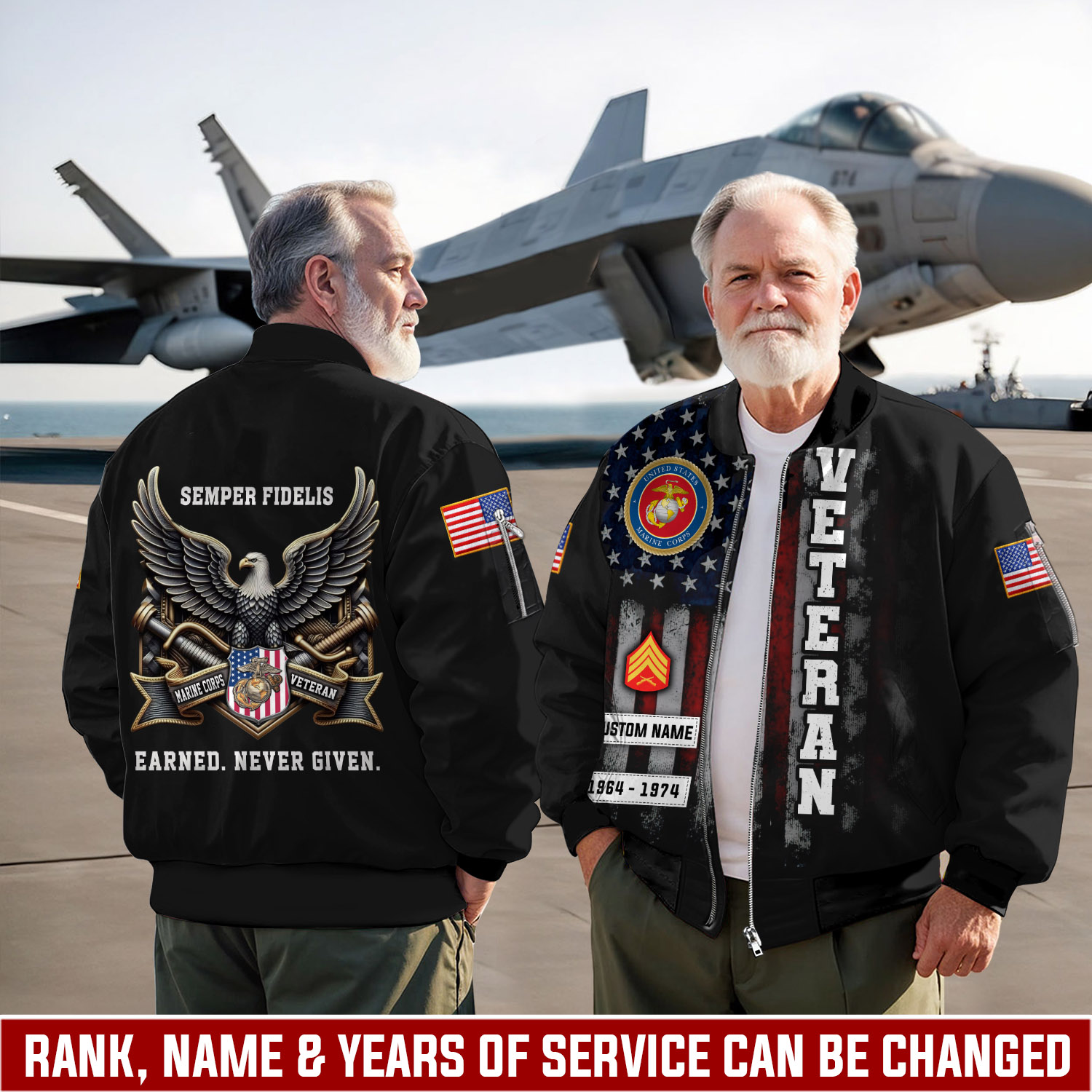 U.S MARINE CORPS – BOMBER JACKET 2