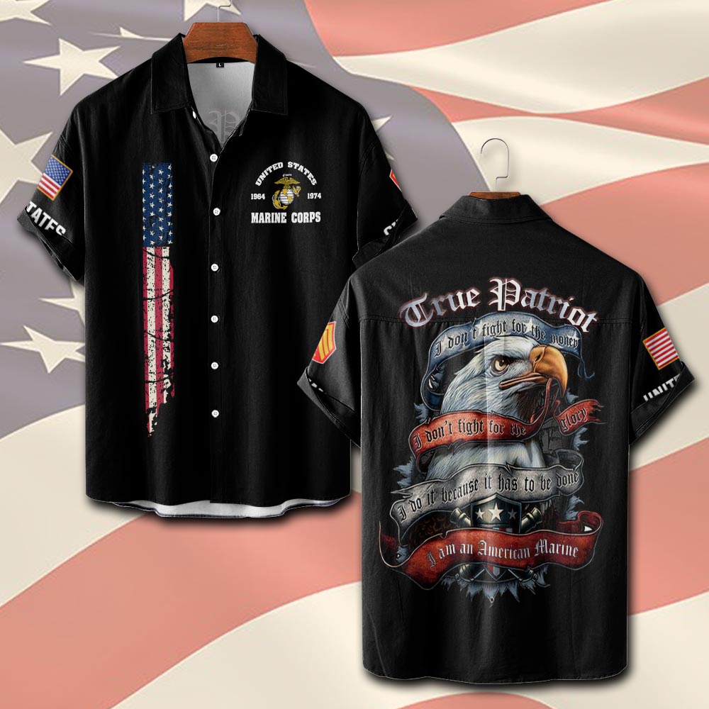 US Marine Corps – Short Sleeve Button Shirt 3