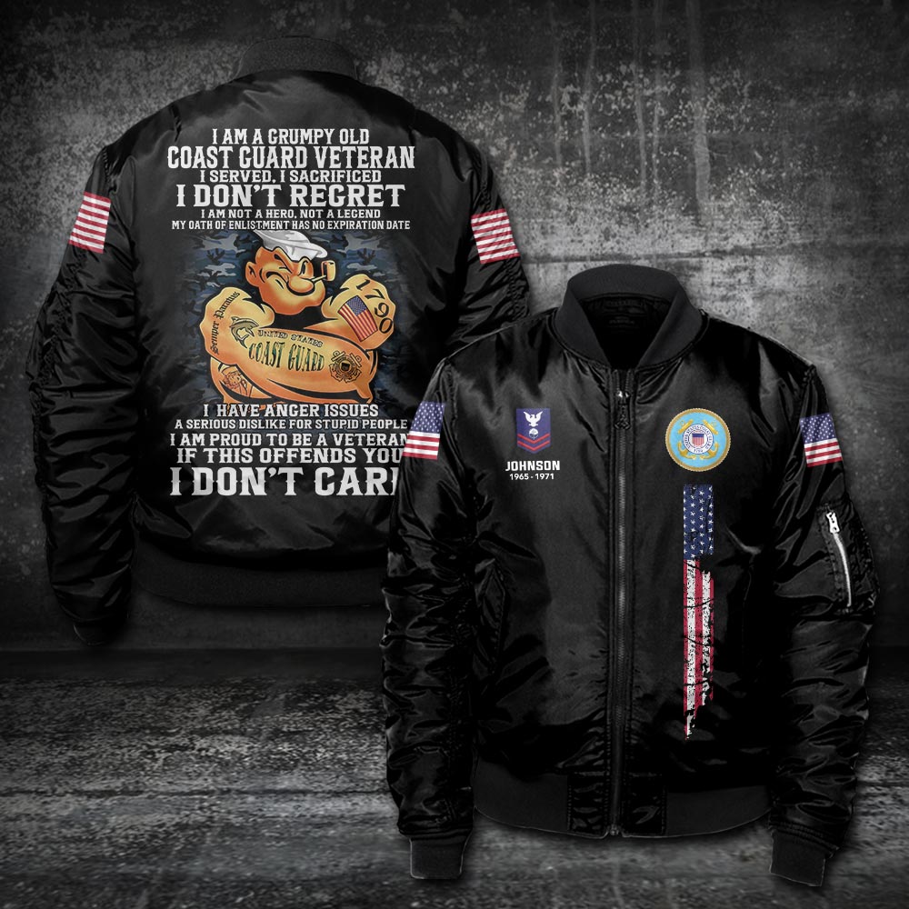 U.S COAST GUARD – BOMBER JACKET 4