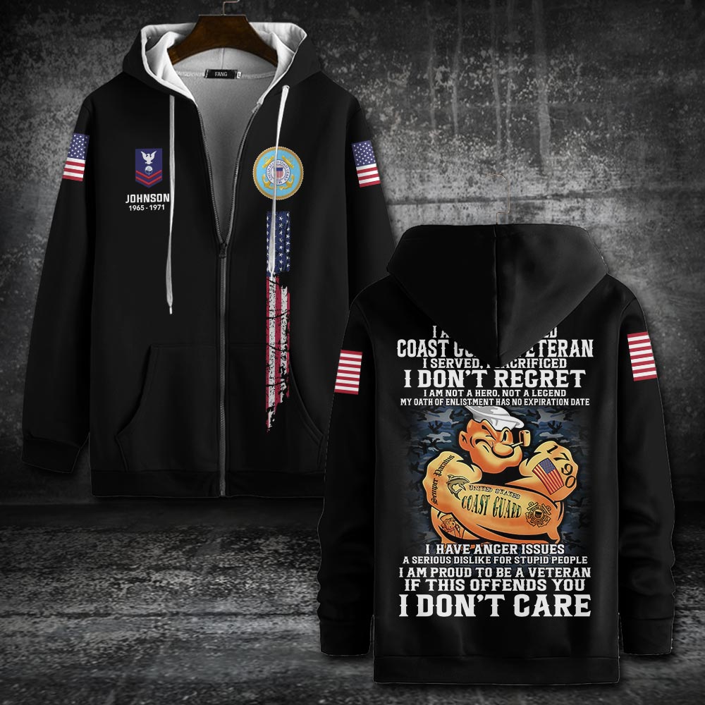 US Coast Guard – Zip Hoodie 4