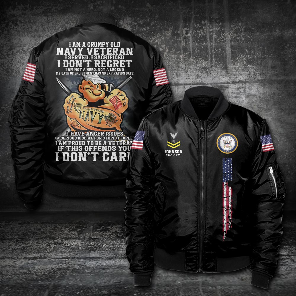 U.S NAVY – BOMBER JACKET 4