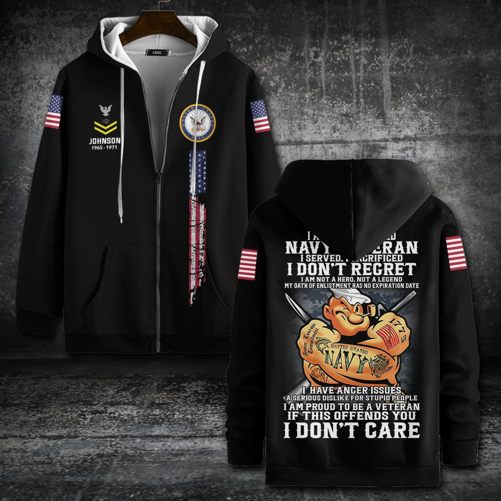 US Navy – Zip Hoodie 5