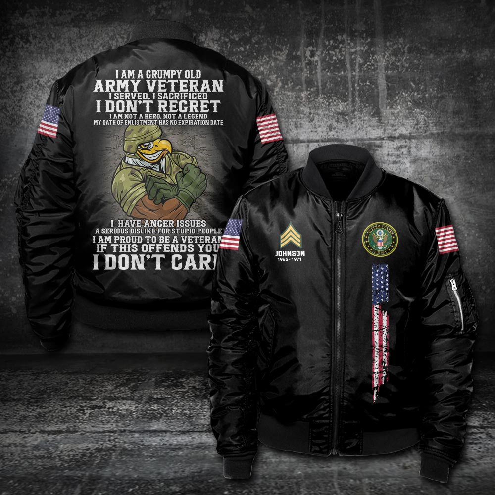 U.S ARMY – BOMBER JACKET 4