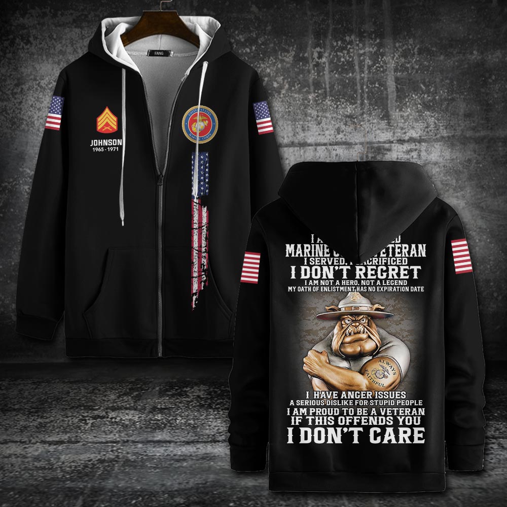 US Marine Corps – Zip Hoodie 4