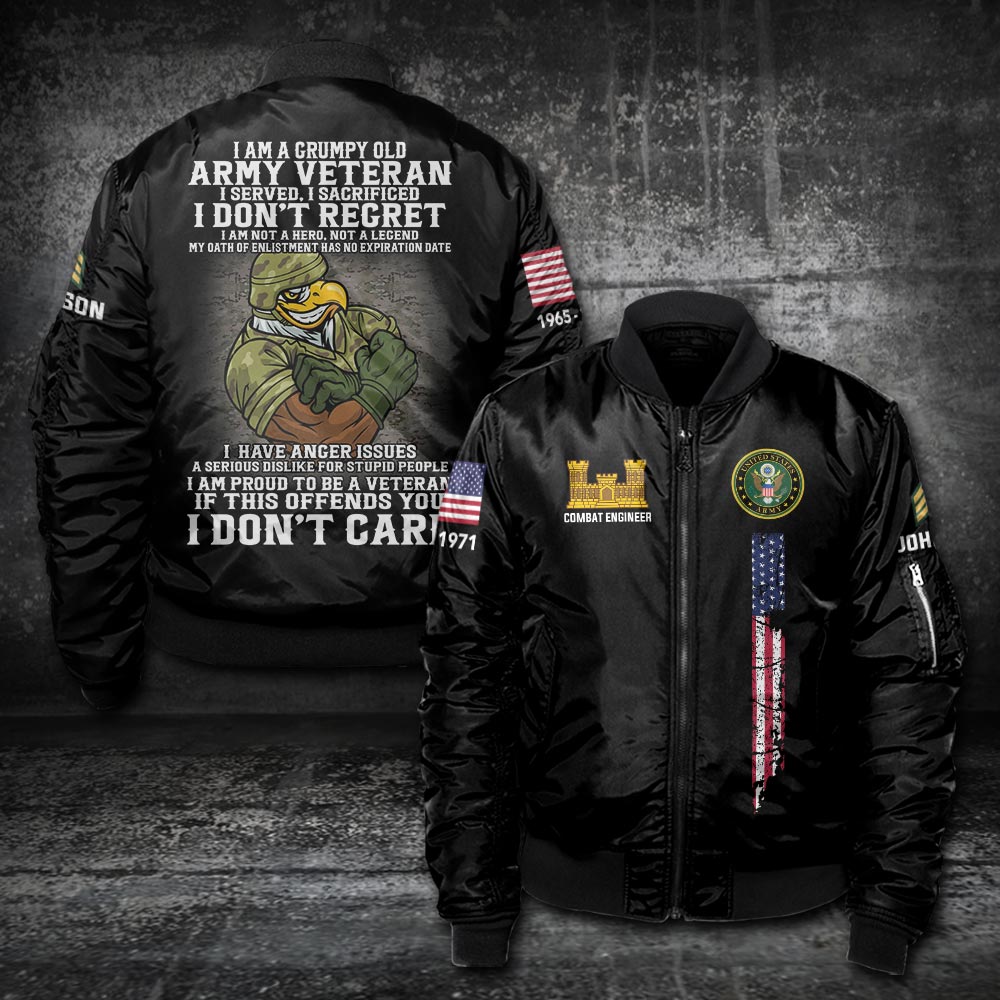 Army Branch – Bomber Jacket 4